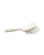 HCS - Handborstel - rubberen greep - 275x70 mm zacht, Wit