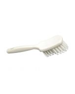 HCS - Handborstel - rubberen greep - 275x70 mm - hard, Wit