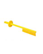 HCS - Cutterborstel - 510xØ100 mm - hard, Geel