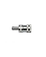 HCS - Slangkoppeling - 1/2" nippel - max 80°-25 bar, waterstop