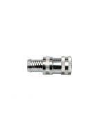 HCS - slangkoppeling - 3/4" nippel + waterstop