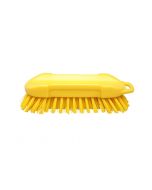 HCS - Werkborstel - 210x65 mm - hard, Geel