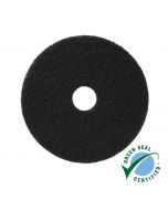 Vloerpad - 6 inch t.b.v Scrubby - doos à 20 stuks, Zwart