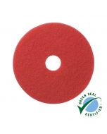 Vloerpad - Ø 33 cm - 13 inch, Rood