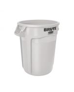 Rubbermaid - Ronde Brute container - 121,1 liter, Wit