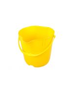 HCS - Hygiënische emmer - 15 liter, Geel