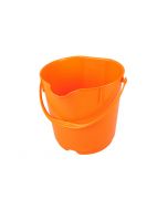 HCS - Hygiënische emmer - 15 liter, Oranje