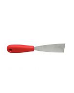 HCS - Spatel - flexibel 40x240 mm rvs kunststof greep, Rood