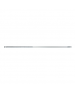 HCS - Ergonomische steel - 1500 x 32 mm - aluminium, Grijs