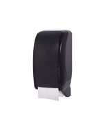 Cosmos - Toiletroldispenser - 2 coreless-rollen, Zwart