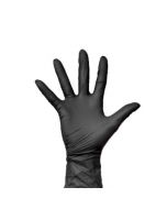 Handschoen Nitril Ongepoederd, zwart - 100 st. p/ds, Maat L